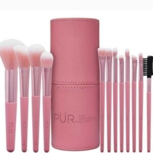 Pur Pink Makeup Brush Set